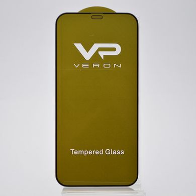 Защитное стекло Veron Full Glue для iPhone 12/12 Pro 6.1'' (Black)