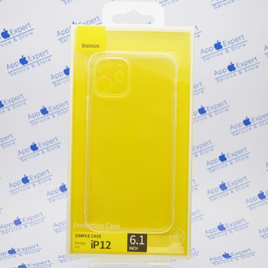 Чехол накладка Baseus Simple Series Case для iPhone 12 Прозрачный