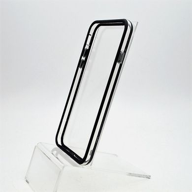 Бампер Case iPhone 6/6S Black/Transparent