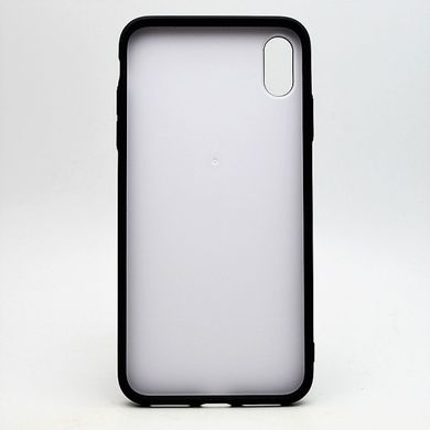 Чехол накладка Totu Style Case (Glass+TPU) for iPhone XS Max 6.5" Black