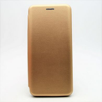 Чехол книжка Premium for Samsung G955 Galaxy S8 Plus Gold