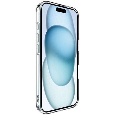 Прозорий чохол накладка TPU Getman для Apple iPhone 16 Transparent