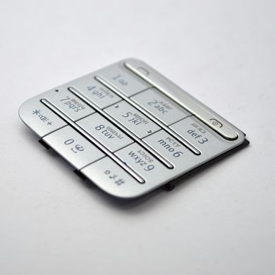 Клавіатура Nokia C3-01 Silver Original TW
