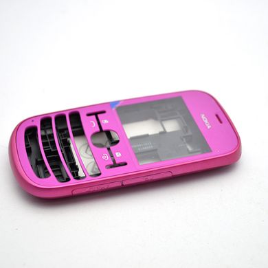 Корпус Nokia Asha 200 Pink HC