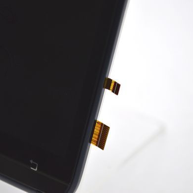 Дисплей (экран) LCD Lenovo A398t with touchscreen and frame Black Original