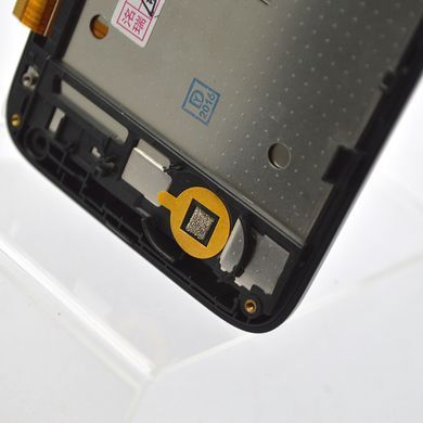 Дисплей (экран) LCD Lenovo A398t with touchscreen and frame Black Original