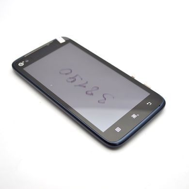 Дисплей (экран) LCD Lenovo A398t with touchscreen and frame Black Original