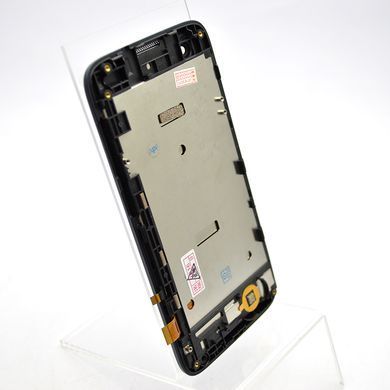 Дисплей (экран) LCD Lenovo A398t with touchscreen and frame Black Original