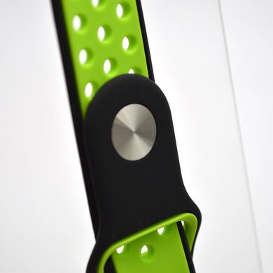 Ремешок для Xiaomi Amazfit Bip/Samsung 20mm Nike Design Black Green