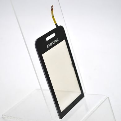 Сенсор (тачскрін) Samsung S5230 Star чорний зі скотчем HC