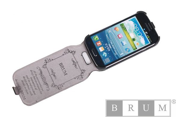 Фліп Brum Premium Samsung i9082 Model №26 Black
