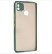 Чохол накладка Matte Color Case TPU для Tecno Pop 4 Green