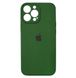 Чехол накладка Silicon Case Full Cover with camera protiction для iPhone 13 Pro Green
