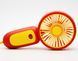 Портативний вентилятор S218 250 mAh Yellow-Red (Жовто-червоний)