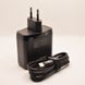 Сетевое зарядное устройство ANSTY GN-02-PT GaN 65W (1 Type-C / 2 USB) Black