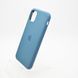 Чохол накладка Silicon Case для iPhone 11 Cosmos Blue