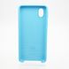 Чехол накладка Silicon Cover для Samsung A013 Galaxy A01 Core Blue