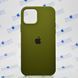Чехол накладка Silicon Case для iPhone 12 Pro Max Virid