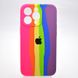 Чохол з радужним дизайном Silicon Case Rainbow Full Camera для iPhone 13 Pro №5