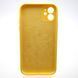 Силіконовий чохол накладка Silicon Case Full Camera для iPhone 11 Yellow