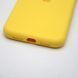 Силіконовий чохол накладка Silicon Case Full Camera для iPhone 11 Yellow