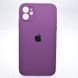 Чехол силиконовый с квадратными бортами Silicon case Full Square для iPhone 11 Grape