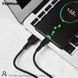 Кабель Tornado TX2 Micro USB Silicon cable 3A 1M Black, Чорний