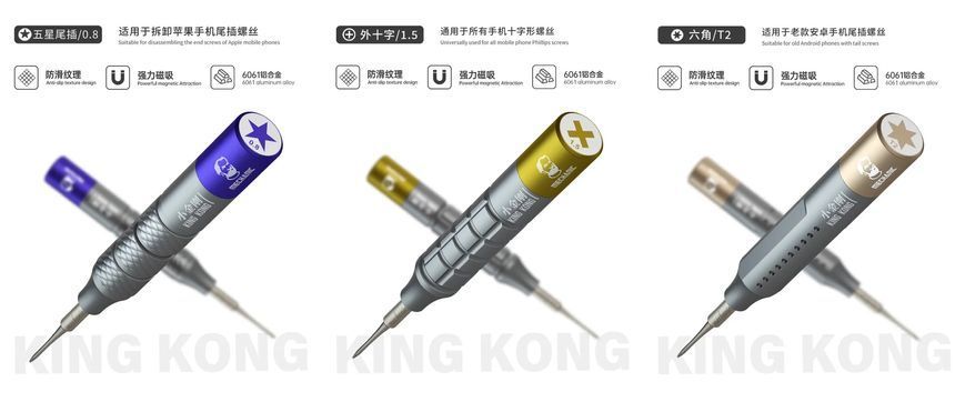 Набор отверток Mechanic King King 6+1 Set