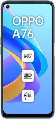 Смартфон Oppo A76 4/128GB Glowing Blue