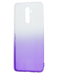 Чехол градиент Gradient Design для Realme X2 Pro (Oppo Reno Ace) White-Purple