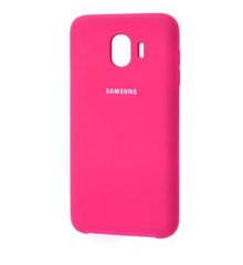 Чехол накладка Silicon Cover for Samsung J415 Galaxy J4 Plus 2018 Hot Pink Copy