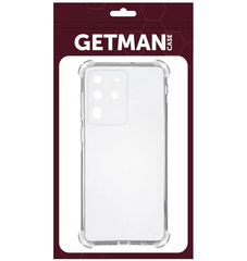 Силиконовый прозрачный чехол накладка TPU WXD Getman для Samsung Note 20 Ultra Galaxy N985 Transparent