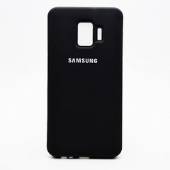 Матовий чохол New Silicon Cover для Samsung J260 Galaxy J2 Core (2018) Black Copy