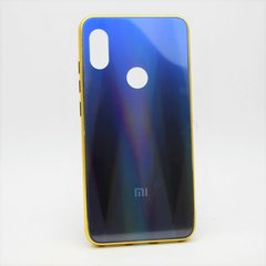 Чохол градієнт хамелеон Silicon Crystal for Xiaomi Redmi Note 6/Note 6 Pro Black-Blue