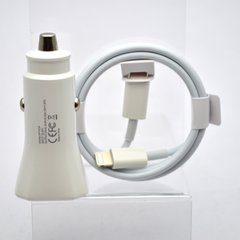 Автомобильное зарядное устройство 20W USB-C Power Adapter с кабелем USB-C to Lightning HC