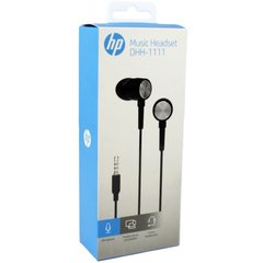 Навушники провідні з мікрофоном HP DHH-1111 Black