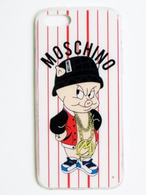 Чехол с мультяшными героями Moschino iPhone 5 Porky