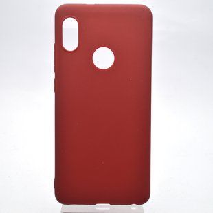 Чохол силіконовий захисний Candy для Xiaomi Redmi Note 5 Бордовий