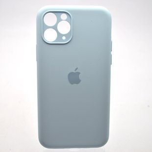 Силіконовий чохол накладка Silicon Case Full Camera для iPhone 11 Pro Max New Sky Blue
