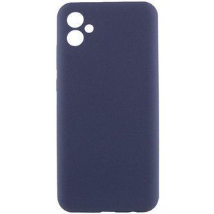 Чехол накладка Silicon Case Full Camera Lakshmi Galaxy A07 Samsung A075 Midnight Blue