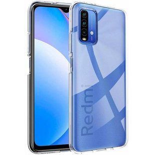Чохол силіконовий прозорий Veron TPU Case для Xiaomi Redmi 9T/Poco M3 Прозорий