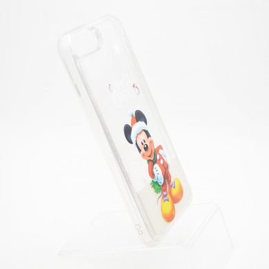 Чохол з малюнком (принтом) Merry Christmas Snow для iPhone 7 Plus/8 Plus Mickey Mouse