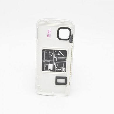 Задня кришка для телефону Nokia 5230 Silver Original TW