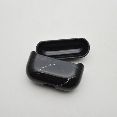 Мармуровий чохол Marble Case для AirPods Pro Black