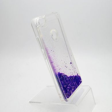 Чохол силікон Glitter Water for Xiaomi Redmi Note 5A Violet