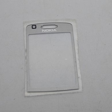 Скло для телефону Nokia 6280 silver (C)