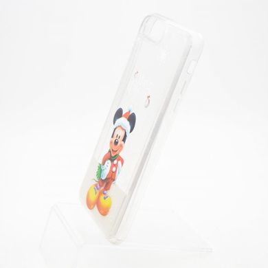 Чехол с рисунком (принтом) Merry Christmas Snow для iPhone 7 Plus/8 Plus Mickey Mouse