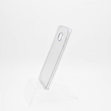Чехол силикон QU special design for Samsung Galaxy S6 Edge Black