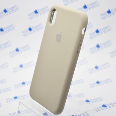Чехол накладка Silicon Case for iPhone XR 6.1" Dark Olive (C)