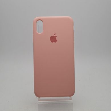 Чохол накладка Silicon Case для iPhone XS Max 6.5" Light Pink (12) (C)